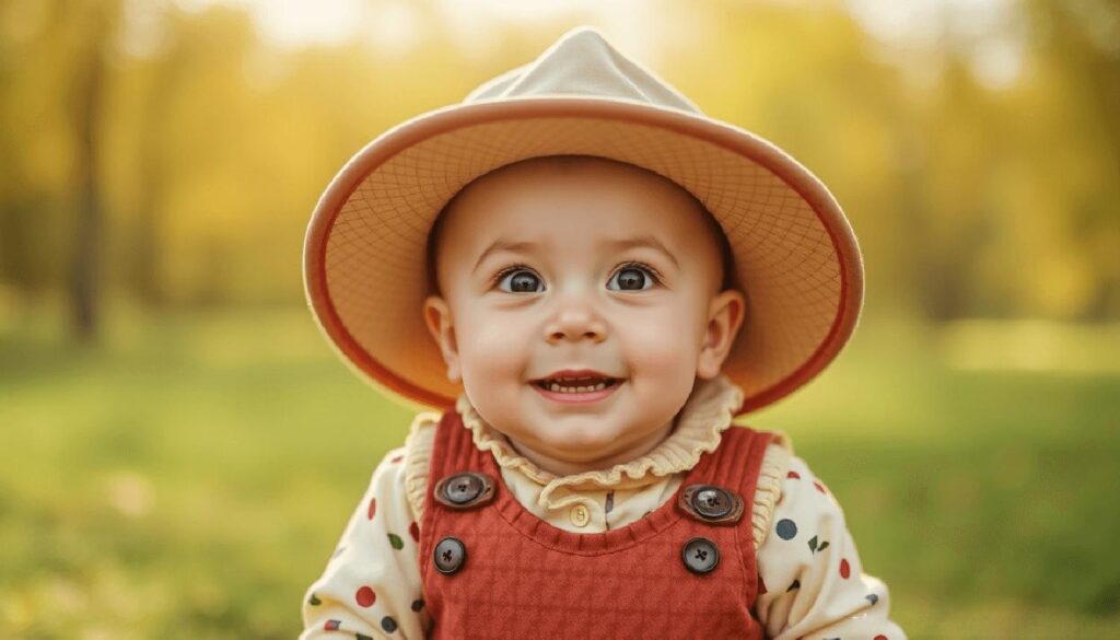 Cappellino per bambini per proteggre dal sole
