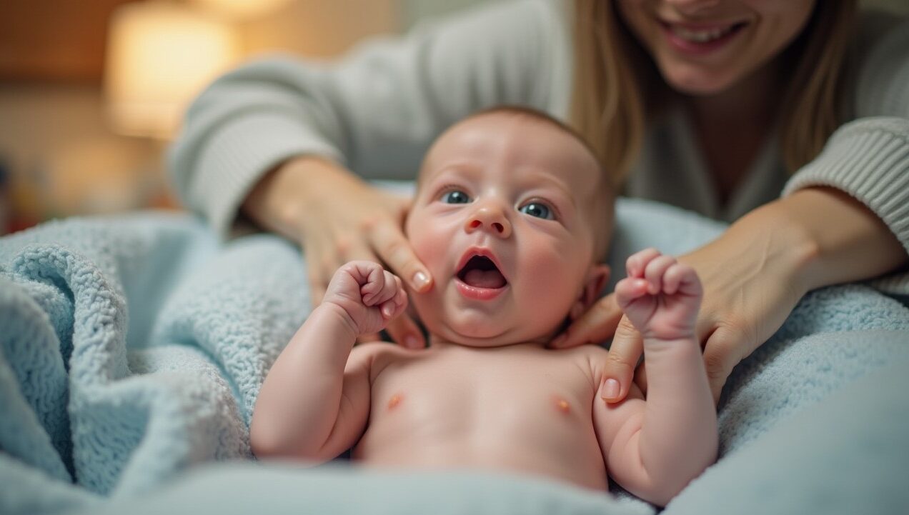 Ruttino nel Neonato è necessario? Consigli per Genitori