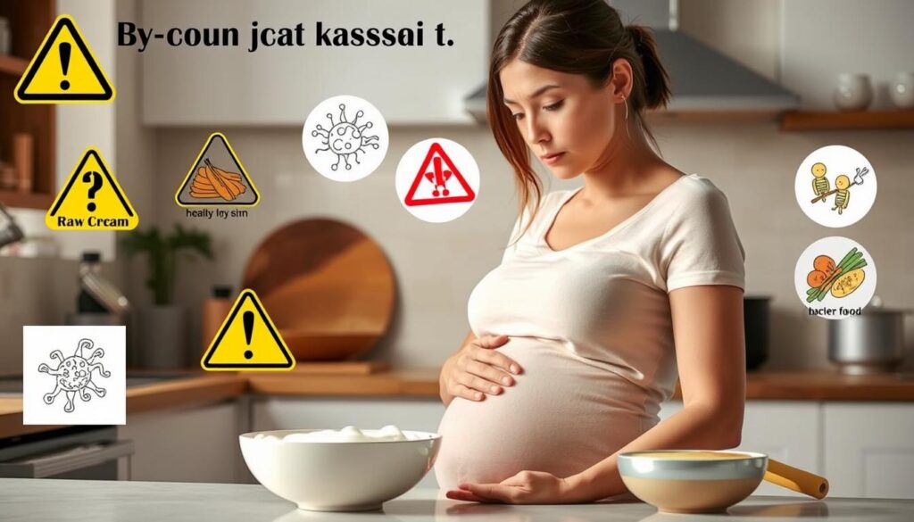 Rischi della panna cruda in gravidanza Rischi della panna cruda in gravidanza