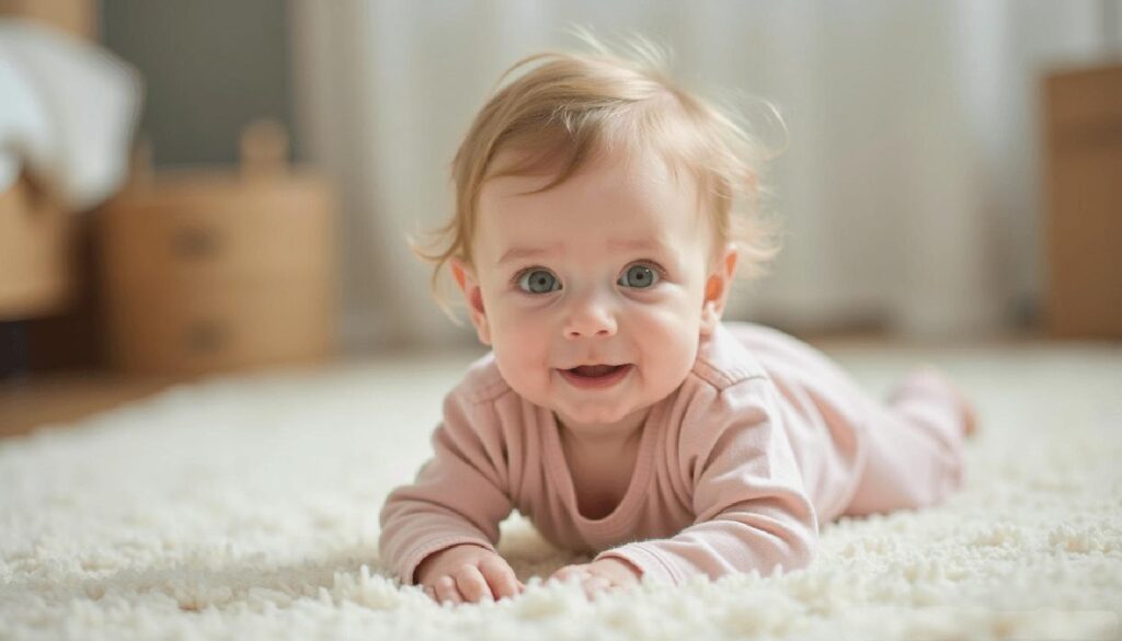 a che età i bambini gattonano