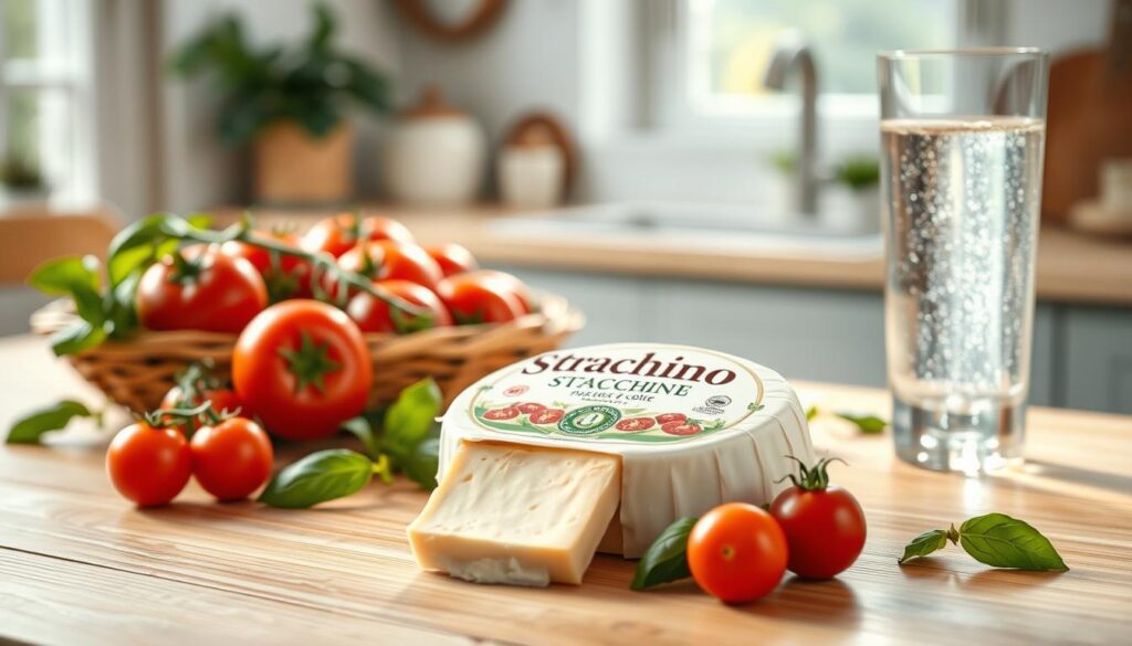 stracchino confezionato in gravidanza